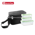 Glass Food Container Crisper with Lunch Bag